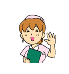 ナースちゃんスタンプ（個別スタンプ：34）