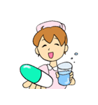 ナースちゃんスタンプ（個別スタンプ：37）