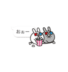 ペコのミニウサギ3〜ゆるりと敬語〜（個別スタンプ：4）