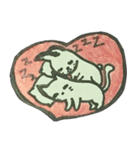 CaCa: Cats ＆ Bunny LoveLove（個別スタンプ：19）