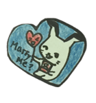 CaCa: Cats ＆ Bunny LoveLove（個別スタンプ：33）