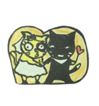 CaCa: Cats ＆ Bunny LoveLove（個別スタンプ：39）