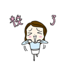 編集者さんのためのスタンー女性版ー（個別スタンプ：8）