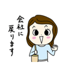 編集者さんのためのスタンー女性版ー（個別スタンプ：12）