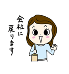 編集者さんのためのスタンー女性版ー（個別スタンプ：26）