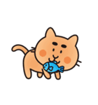 ふとまゆあにまる（個別スタンプ：7）