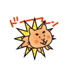 ふとまゆあにまる（個別スタンプ：37）
