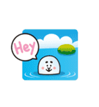 ふとまゆあにまる（個別スタンプ：40）