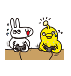うさぽん＆ウツチョン（個別スタンプ：35）
