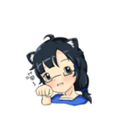 かわいい魔女（個別スタンプ：4）