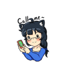 かわいい魔女（個別スタンプ：5）