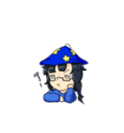 かわいい魔女（個別スタンプ：6）