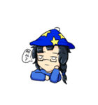 かわいい魔女（個別スタンプ：7）