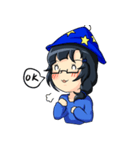 かわいい魔女（個別スタンプ：9）