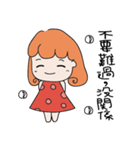 Goofy girlfriend（個別スタンプ：7）