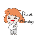 Goofy girlfriend（個別スタンプ：36）