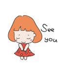 Goofy girlfriend（個別スタンプ：38）