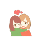 かわいいゆっこちゃん（個別スタンプ：33）