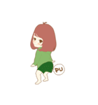かわいいゆっこちゃん（個別スタンプ：35）