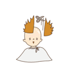 Rabbit and dog's friends（個別スタンプ：5）