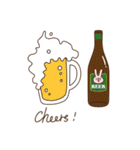 Rabbit and dog's friends（個別スタンプ：11）