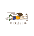 Rabbit and dog's friends（個別スタンプ：30）