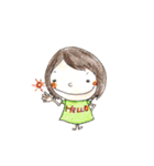 色えんぴつ（個別スタンプ：4）