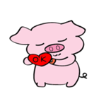 We are funny Piggy family（個別スタンプ：3）