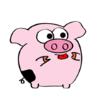 We are funny Piggy family（個別スタンプ：8）