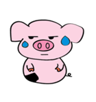 We are funny Piggy family（個別スタンプ：13）