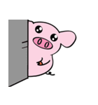 We are funny Piggy family（個別スタンプ：21）