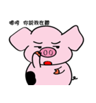 We are funny Piggy family（個別スタンプ：24）