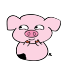 We are funny Piggy family（個別スタンプ：25）