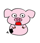 We are funny Piggy family（個別スタンプ：37）