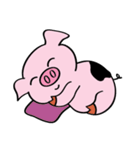 We are funny Piggy family（個別スタンプ：39）