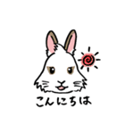 もるとうさの楽しい生活（個別スタンプ：10）