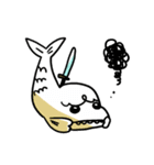 しゃちほこサムライ（個別スタンプ：4）