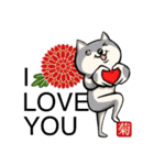 犬と花言葉（個別スタンプ：14）