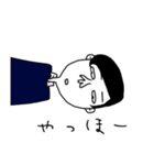 鼻ガーリッ君（個別スタンプ：34）