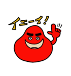 インパクトがあるダルマ（個別スタンプ：12）