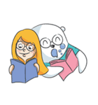 Bearyman ＆ Girlfriend（個別スタンプ：22）