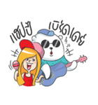 Bearyman ＆ Girlfriend（個別スタンプ：28）