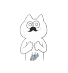 ひげ猫トミー（個別スタンプ：4）