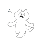 ひげ猫トミー（個別スタンプ：19）