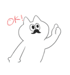 ひげ猫トミー（個別スタンプ：22）
