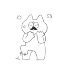 ひげ猫トミー（個別スタンプ：34）