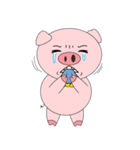 Pink Circle Pig（個別スタンプ：5）