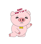 Pink Circle Pig（個別スタンプ：6）