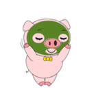 Pink Circle Pig（個別スタンプ：9）