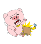 Pink Circle Pig（個別スタンプ：22）